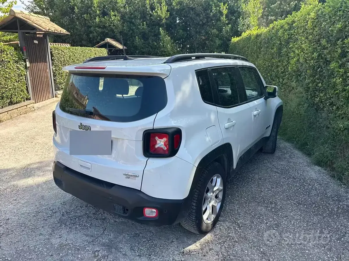 Usata Jeep Renegade 120 CV (88 kW) 2018 Bianco SUV