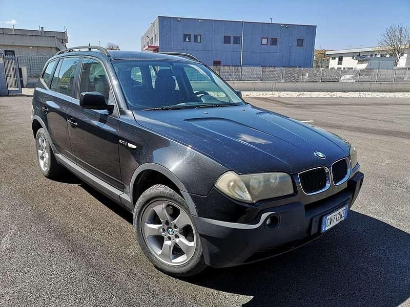 Usata BMW X3 Efficient Dynamics 150 CV (110 kW) 2005 Nero SUV