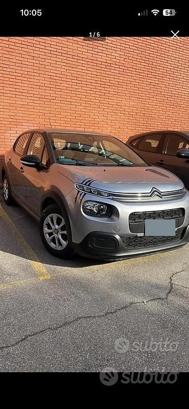 Usata Citroën C3 2019 Grigio Utilitaria