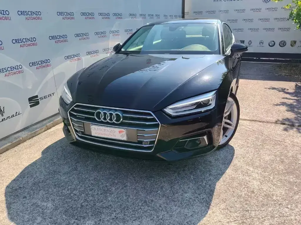 Usata Audi A5 Sport 190 CV (139 kW) 2020 Nero Coupé