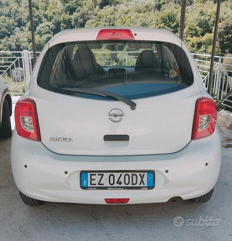 Second-hand Nissan Micra 80 CP (58 kW) 2015 Alb Hatchback