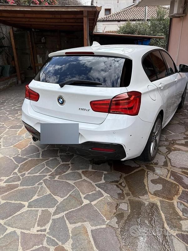 Usata BMW 118 M Sport 150 CV (110 kW) 2019 Bianco Utilitaria