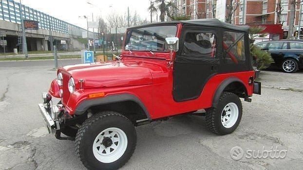 Usata Jeep Willys 1986 Rosso SUV