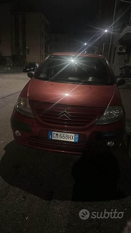 Usata Citroën C3 2004 Rosso Berlina
