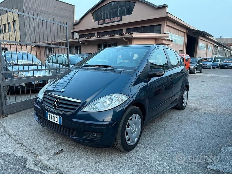 Usata Mercedes A160 Avantgarde 81 CV (59 kW) 2007 Blu Berlina