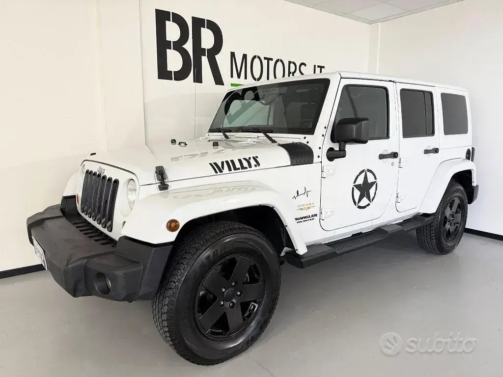 Usata Jeep Wrangler Unlimited Sahara 200 CV (147 kW) 2012 SUV