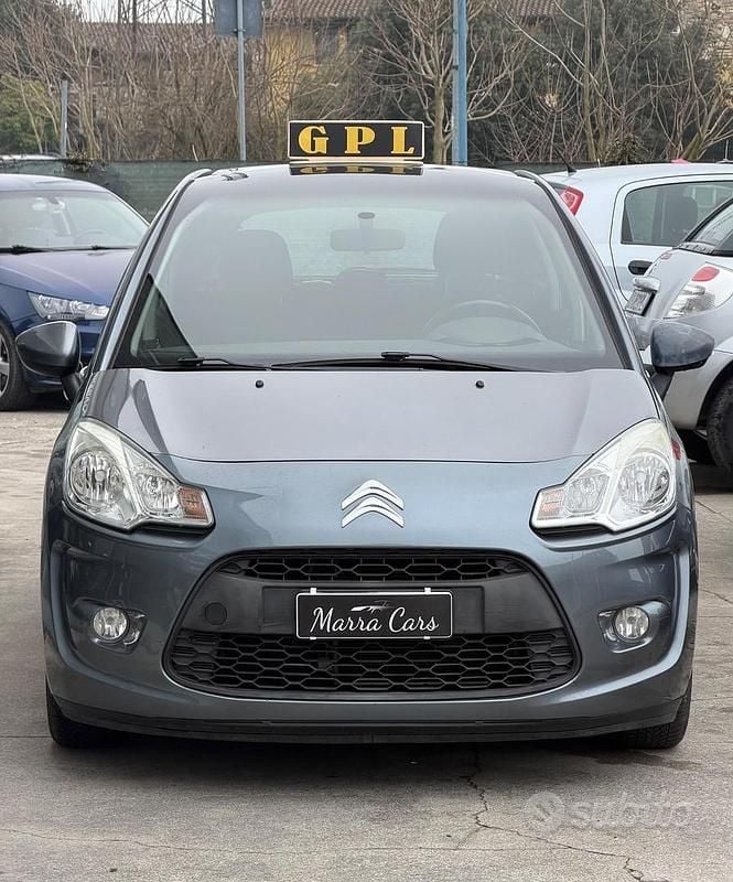 Usata Citroën C3 99 CV (72 kW) 2010 Grigio Berlina