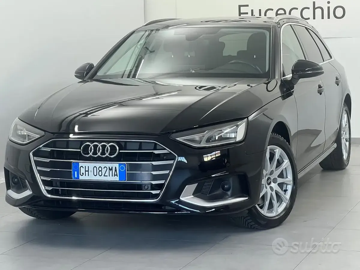 Usata Audi A4 Advanced Plus 136 CV (100 kW) 2022 Nero Station wagon