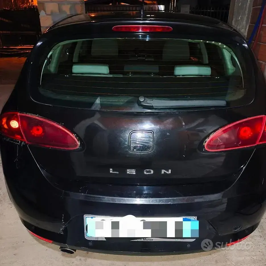 Gebraucht Seat Leon Reference 105 PS (77 kW) 2006 Schwarz Kleinwagen