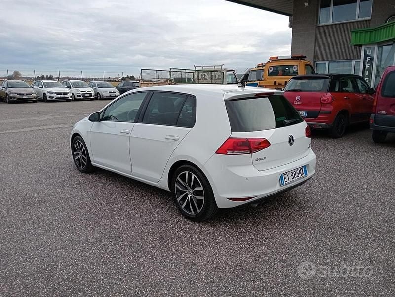 Usata VW Golf VII Highline 150 CV (110 kW) 2015 Bianco Berlina