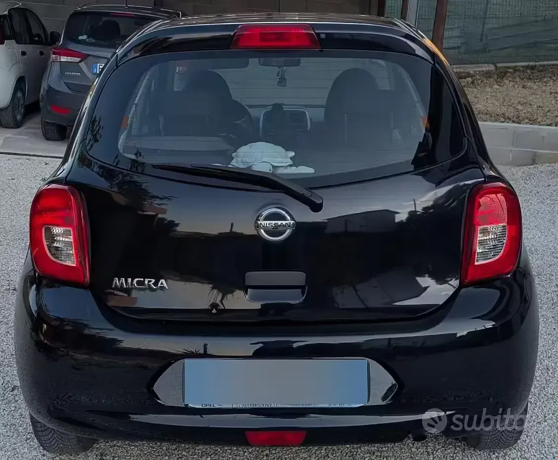 Usata Nissan Micra 80 CV (58 kW) 2015 Nero Utilitaria