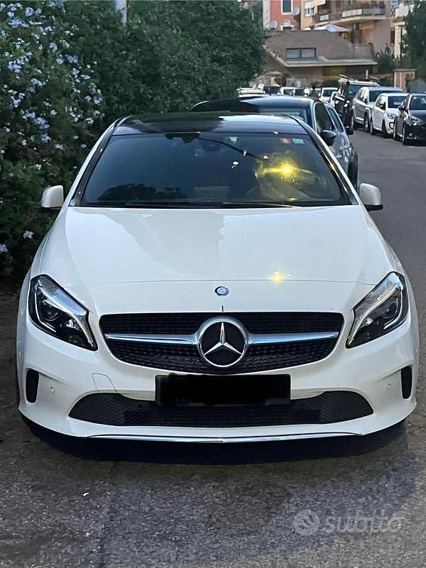 Usata Mercedes A200 136 CV (100 kW) 2016 Bianco Berlina