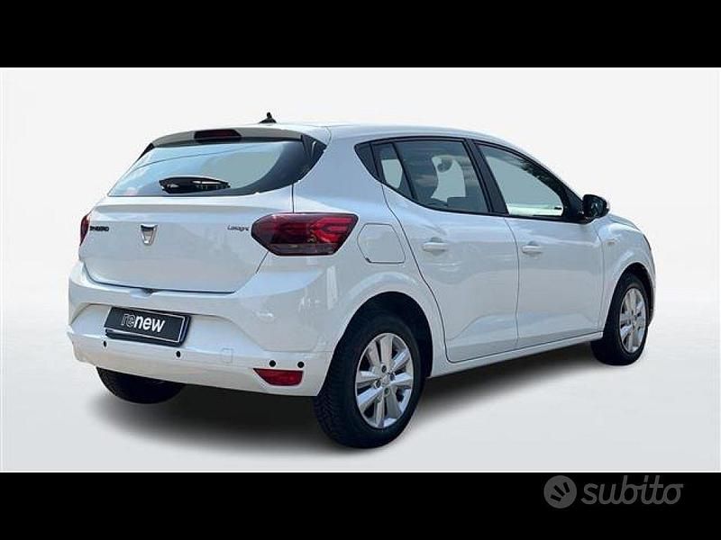 Usata Dacia Sandero Comfort 101 CV (74 kW) 2022 Bianco Utilitaria
