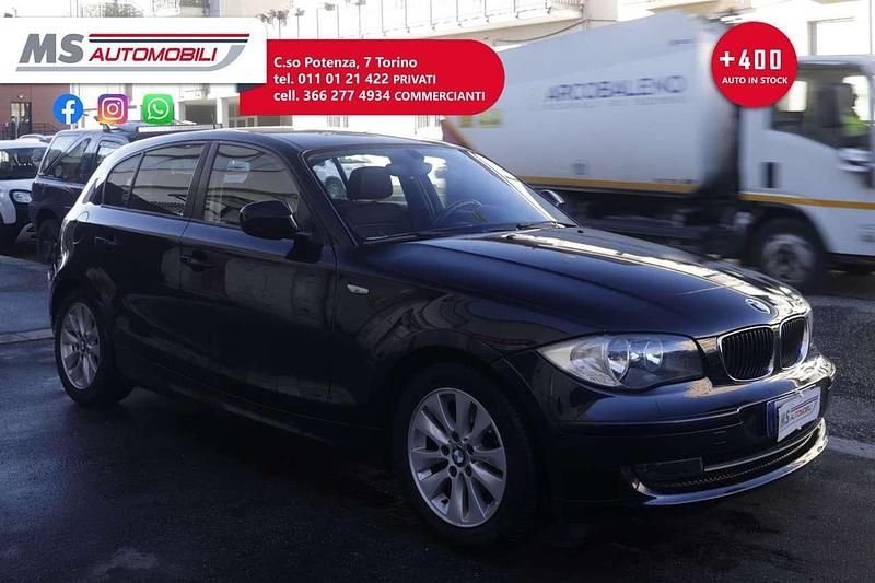 Usata BMW 116 116 CV (85 kW) 2010 Nero Utilitaria