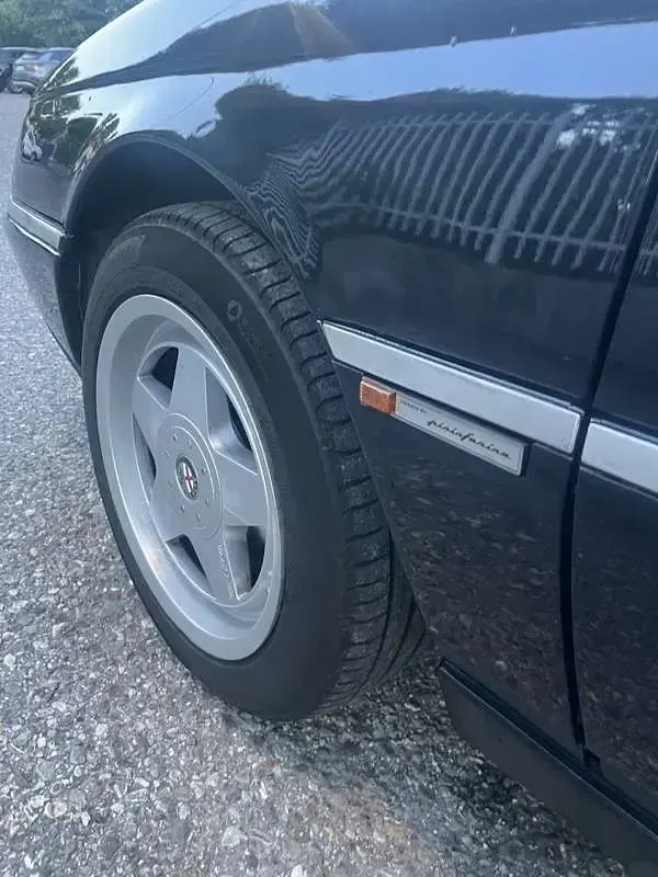 Usata Alfa Romeo 164 Super 201 CV (147 kW) 1995 Nero Berlina