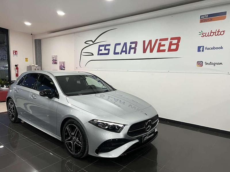 Nuova Mercedes A180 AMG Line Premium 116 CV (85 kW) 2025 Argento Berlina