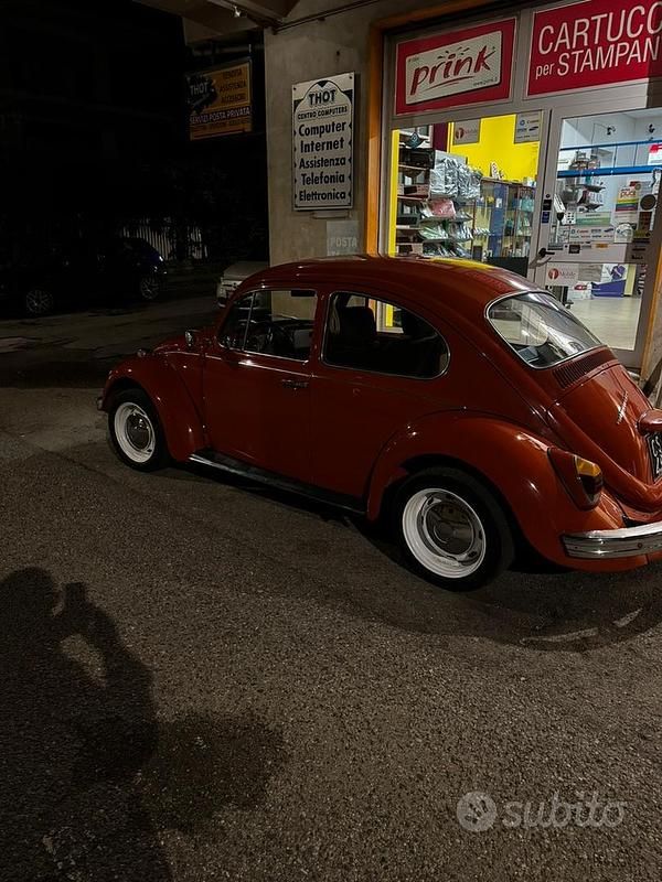 Usata VW Beetle 1970 Rosso Utilitaria