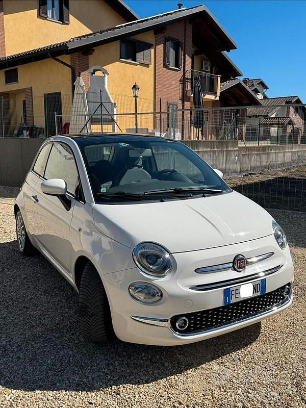 Usata Fiat 500 Lounge 69 CV (50 kW) 2016 Bianco Utilitaria