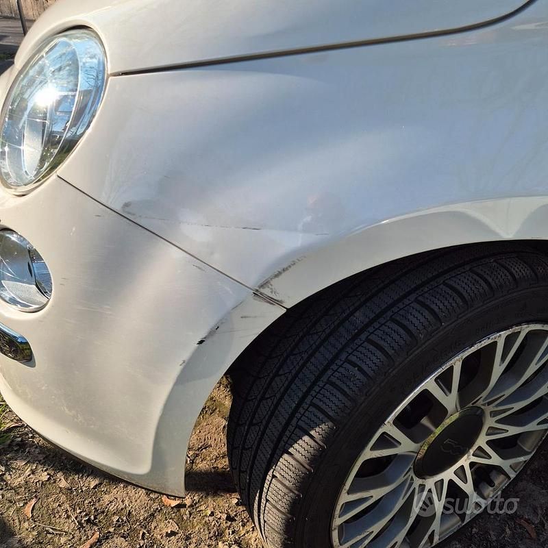 Usata Fiat 500C Lounge 2011 Bianco Cabrio
