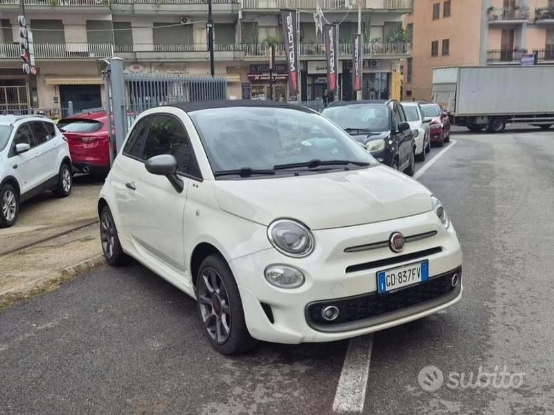 Usata Fiat 500C S 69 CV (50 kW) 2017 Cabrio