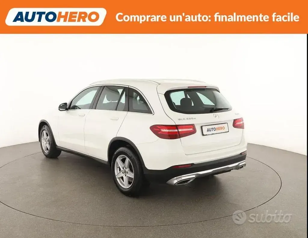 Usata Mercedes GLC220 Exclusive 170 CV (125 kW) 2016 Bianco SUV