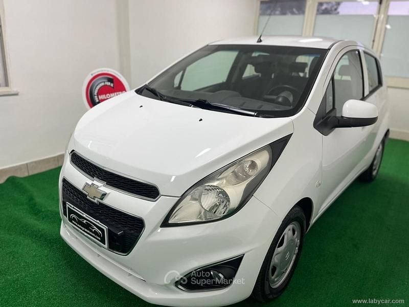 Usata Chevrolet Spark LT 68 CV (50 kW) 2013 Bianco Utilitaria
