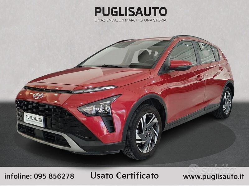 Usata Hyundai Bayon 84 CV (61 kW) 2021 Rosso SUV