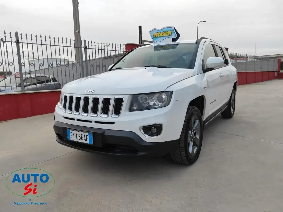Usata Jeep Compass 136 CV (100 kW) 2015 Bianco SUV