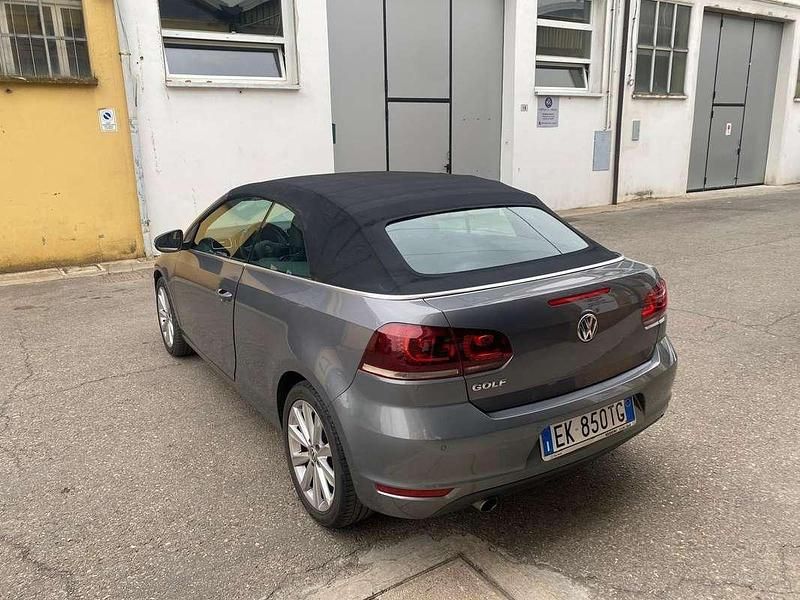 Usata VW Golf 105 CV (77 kW) 2011 Grigio Cabrio