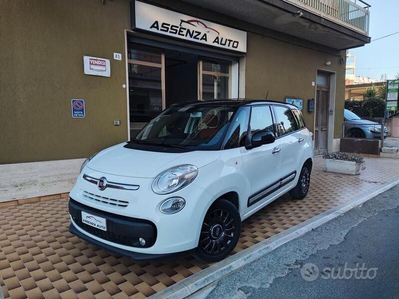 Bianco Usata 2014 Fiat 500L Living Monovolume | 8500 € (Cara) - Immagine 1/4