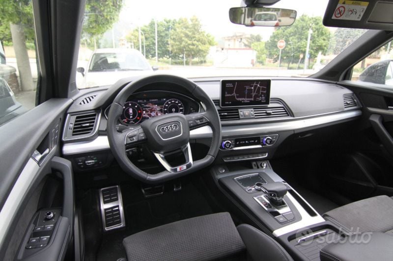 Usata Audi Q5 S-Line 190 CV (139 kW) 2019 Bianco SUV