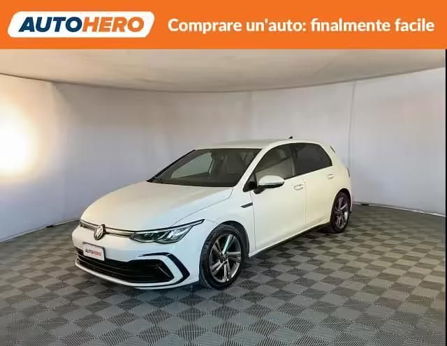 Usata VW Golf VII R-line 149 CV (109 kW) 2021 Bianco Utilitaria