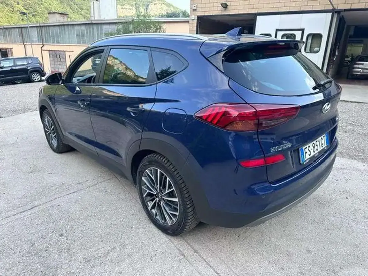 Usata Hyundai Tucson XPrime 136 CV (100 kW) 2018 Blu SUV