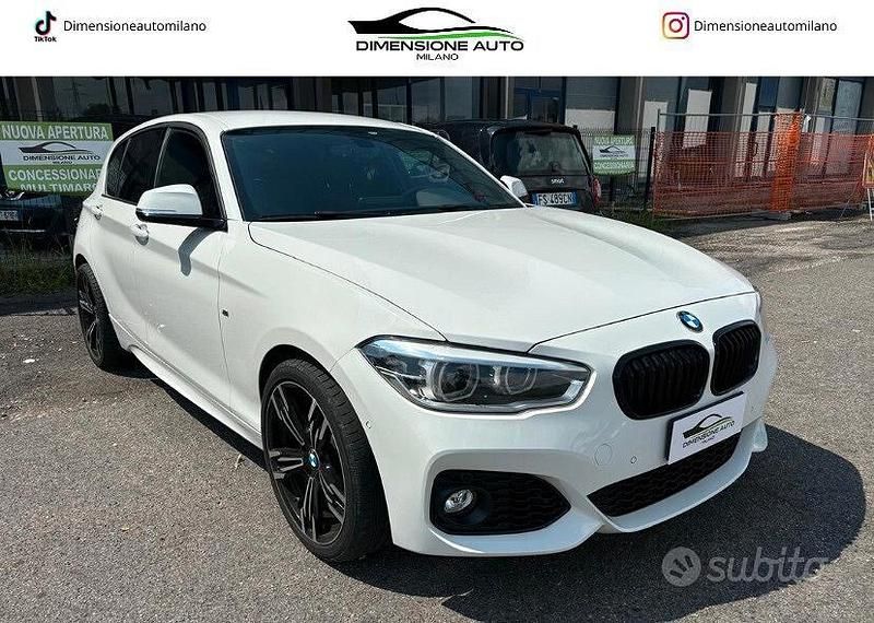 Usata BMW 116 M Sport 116 CV (85 kW) 2015 Bianco Utilitaria
