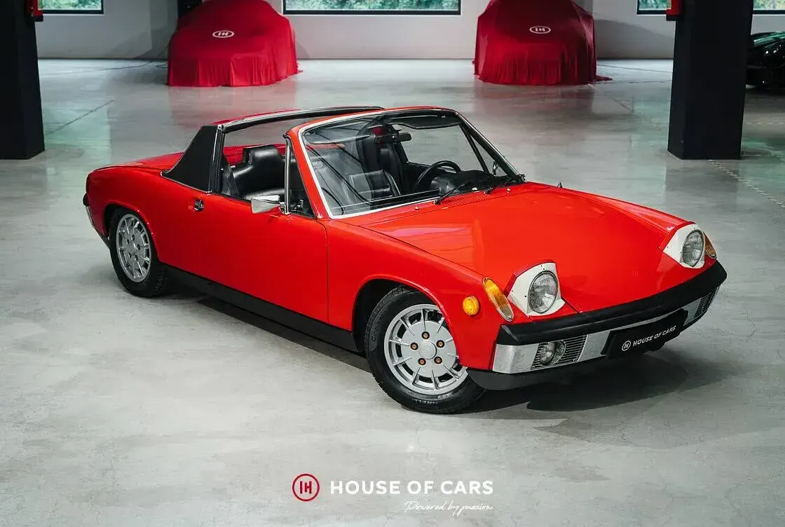 Usata Porsche 914-6 110 CV (80 kW) 1971 Rosso Cabrio