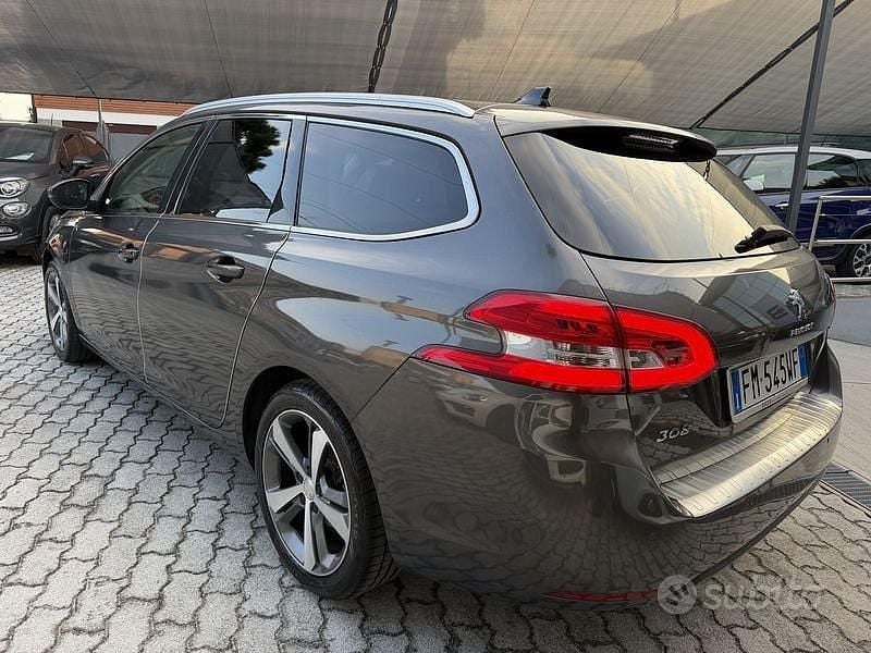 Usata Peugeot 308 SW GT-line 131 CV (96 kW) 2017 Grigio Station wagon