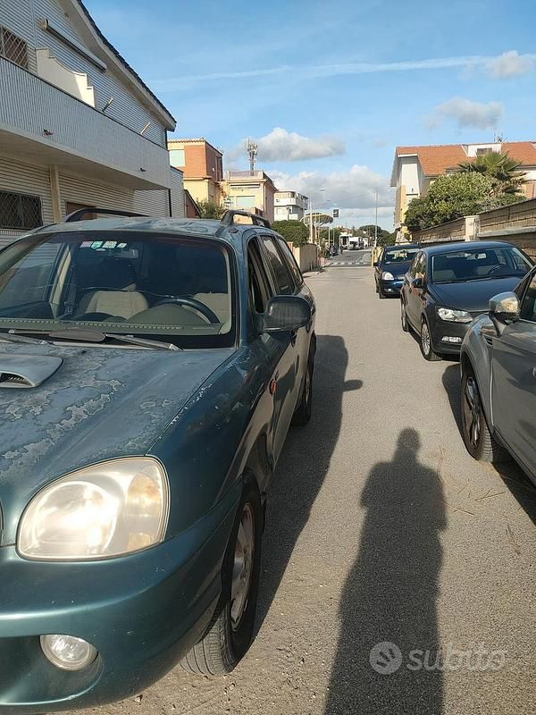 Usata Hyundai Santa Fe 112 CV (82 kW) 2003 Verde SUV