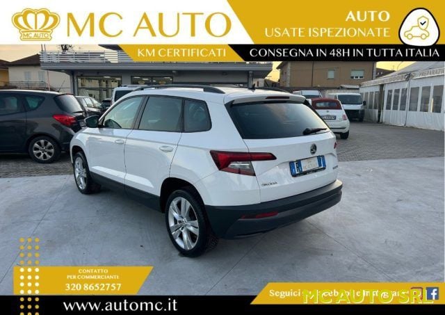 Usata Skoda Karoq Style 116 CV (85 kW) 2018 Bianco SUV