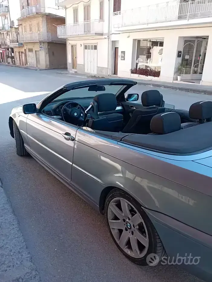 Usata BMW 320 163 CV (119 kW) 2005 Grigio Cabrio