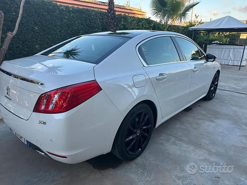 Usata Peugeot 508 GT 204 CV (150 kW) 2012 Bianco Berlina