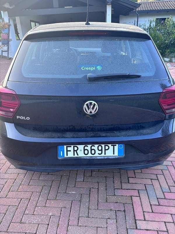 Usata VW Polo Comfortline 75 CV (55 kW) 2018 Nero Utilitaria