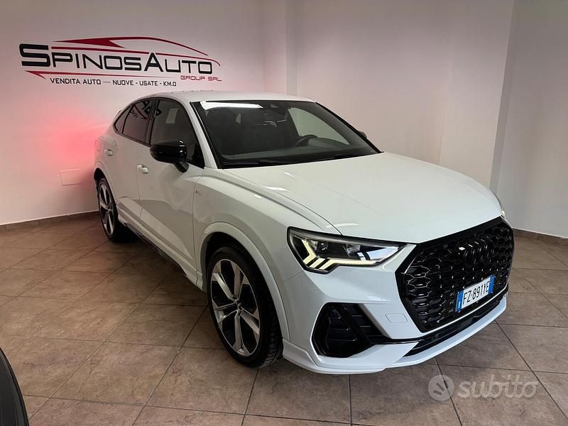 Begagnad Audi Q3 S-line plus 190 HK (139 kW) 2020 Vit SUV
