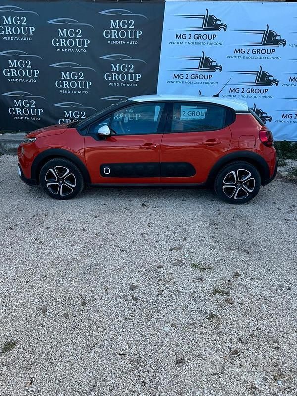 Usata Citroën C3 Feel 82 CV (60 kW) 2018 Rosso Utilitaria