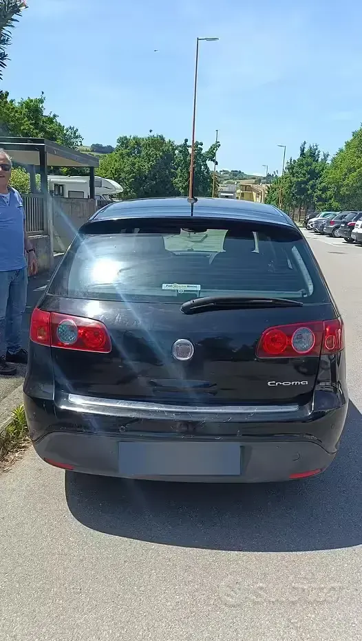 Usata Fiat Croma 120 CV (88 kW) 2009 Nero Station wagon