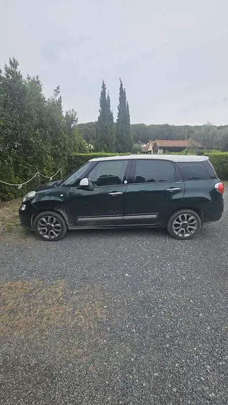 Usata Fiat 500L Living 85 CV (62 kW) 2014 Verde Monovolume