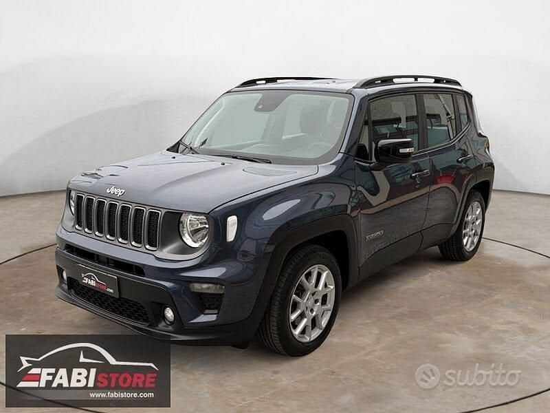 Usata Jeep Renegade Limited 131 CV (96 kW) 2022 Blu SUV