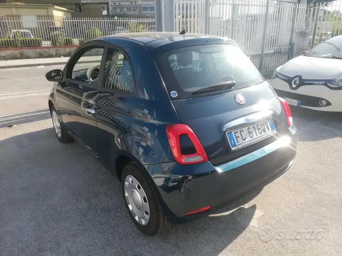 Usata Fiat 500 Pop 69 CV (50 kW) 2016 Blu Berlina