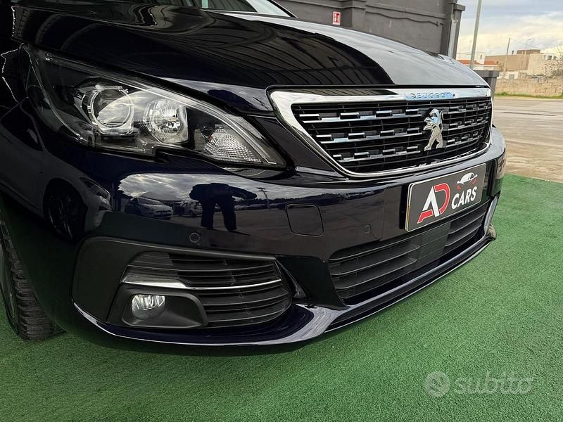 Usata Peugeot 308 Allure 131 CV (96 kW) 2019 Blu Station wagon