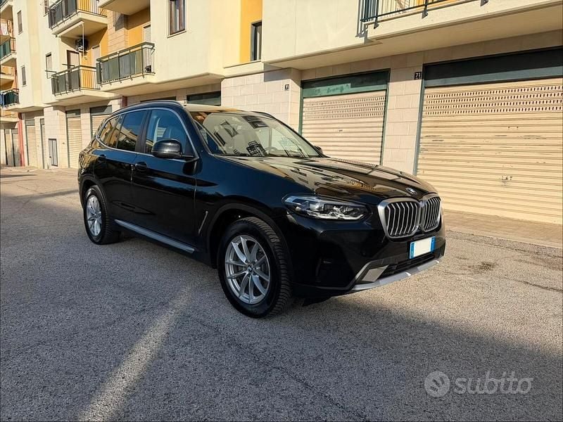 Usata BMW X3 150 CV (110 kW) 2022 Nero SUV