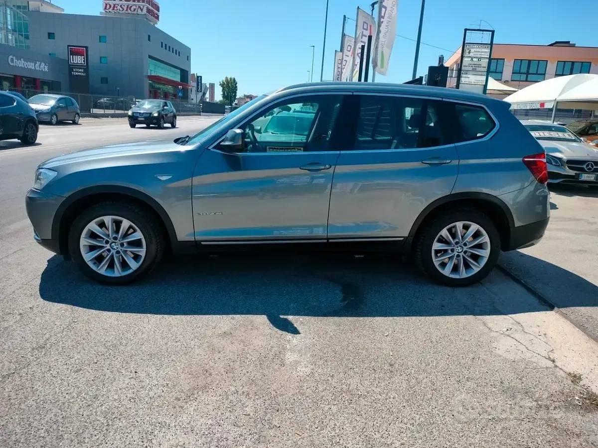 Usata BMW X3 Efficient Dynamics 184 CV (135 kW) 2012 Grigio SUV